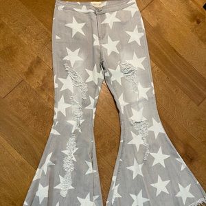 Dress Up - star flare jeans
